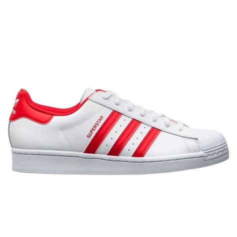 adidas wit rood|adidas sneakers wit.